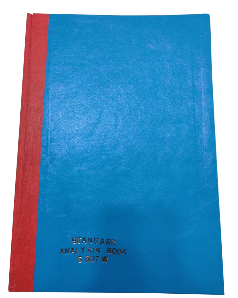 Standard Analysis Book S507W – Zakuna Printers